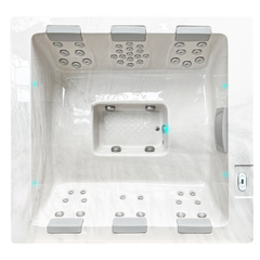 SPA Serene 6, Passion Spas — vedere de sus