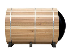 Barrel sauna Panorama Red Cedar 2400