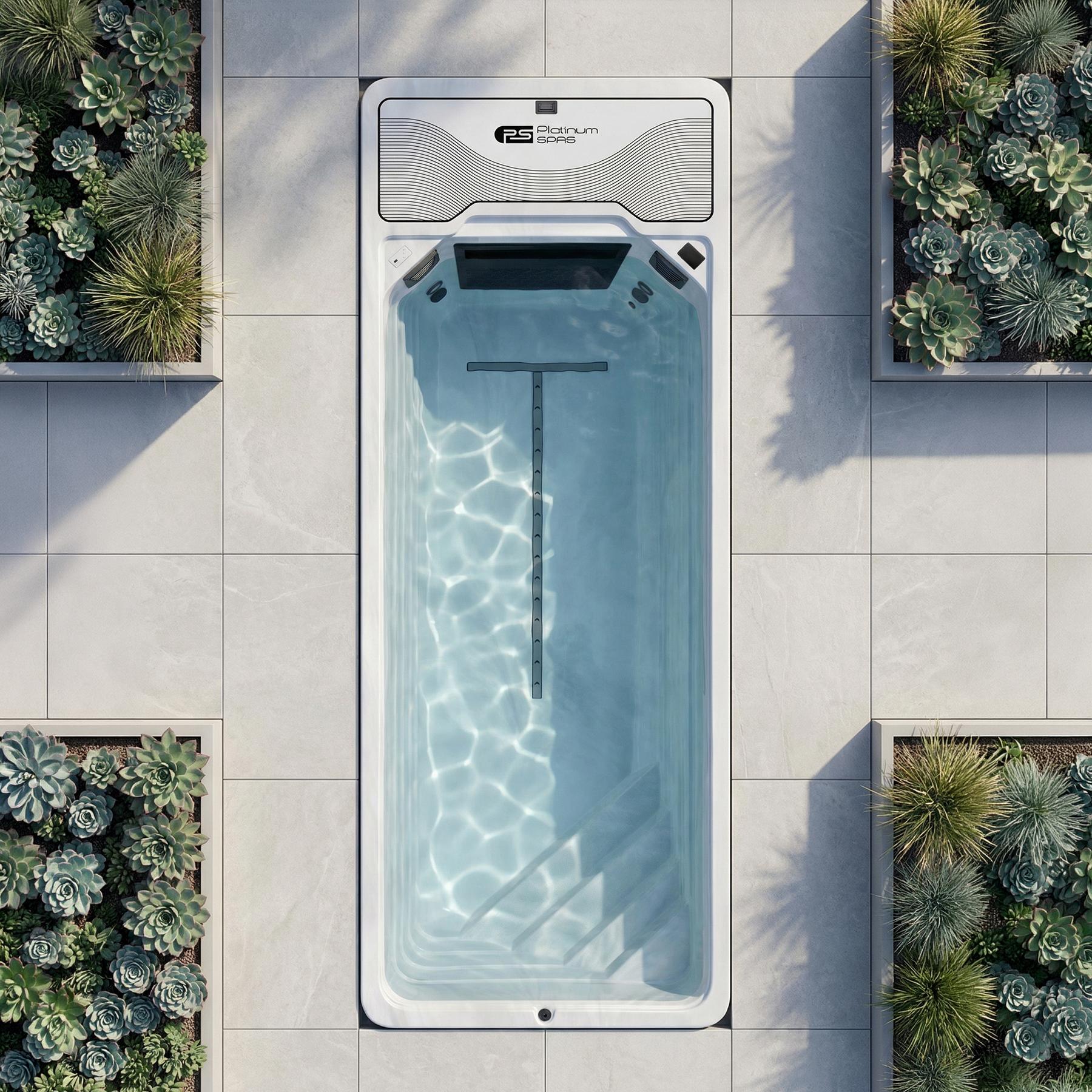 Minipiscină SPA Atlas Pro, Platinum Spas — vedere de sus, generația actuală