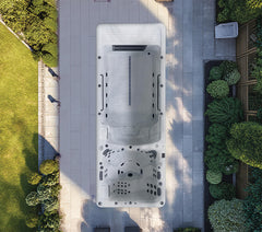 Piscină SPA Helios Pro, Platinum Spas — vedere de sus, generația actuală
